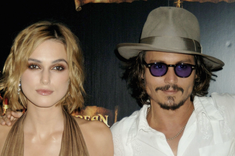 JOHNNY DEPP REVELÓ QUE NO LE GUSTÓ BESAR A SU COMPAÑERA DE PIRATAS DEL CARIBE. EL ACTOR EXPLICÓ EL MOTIVO.