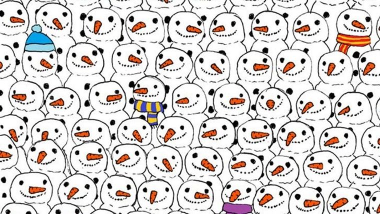 ACERTIJO VISUAL ACERTIJO VISUAL, RETO VISUAL, OSO PANDA Foto: ARCHIVO