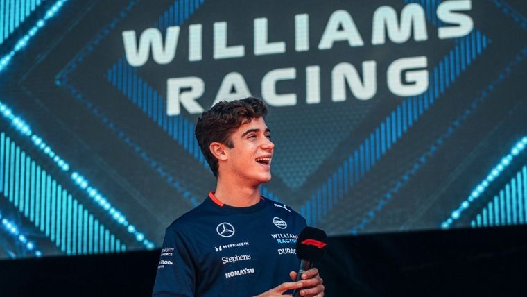 Colapinto tuvo un gran debut pero no tiene asegurado su futuro en la F1. Foto: @WilliamsRacing