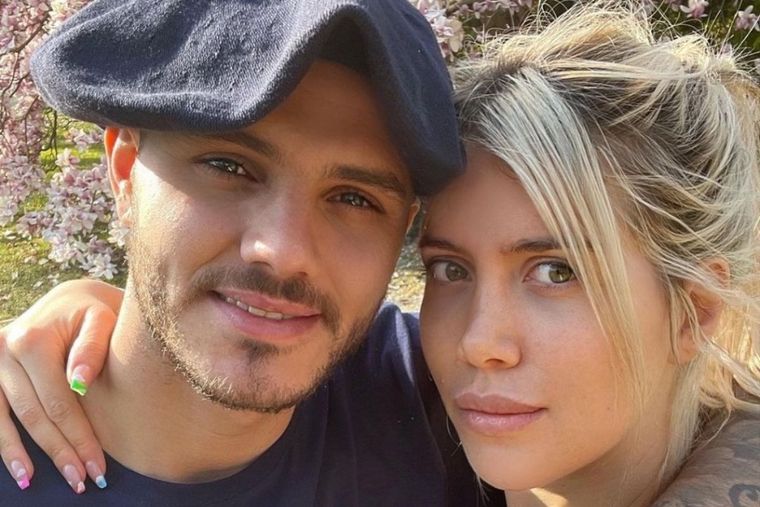 Mauro Icardi y Wanda Nara Foto: Instagram Mauro Icardi