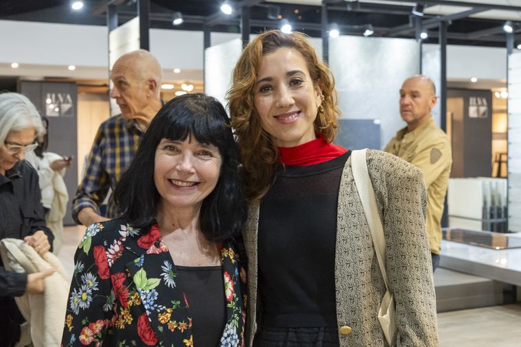 Cecilia Carreras y Barby Negroni. Cecilia Carreras y Barby Negroni.