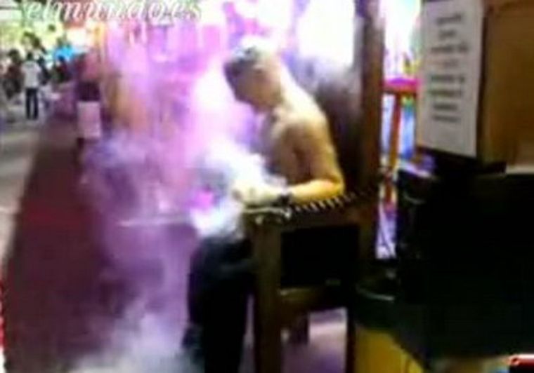 La silla eléctrica alarma a los parisinos.