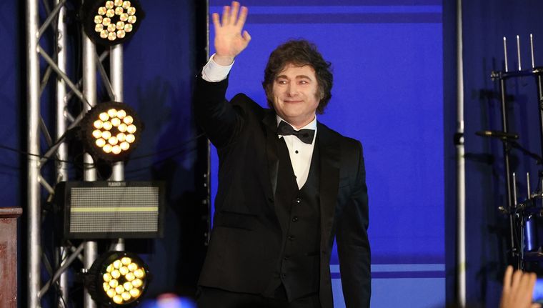 Presidente Javier Milei. Foto: EFE