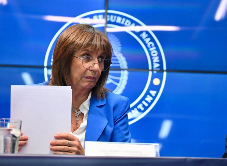 La ministra de Seguridad Patricia Bullrich. Foto: Noticias Argentinas