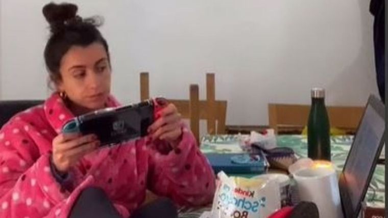 TikTok, video viral, home office