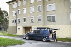 La policía sueca está investigando el caso, en un barrio del sur de Estocolmo. Foto: EPA