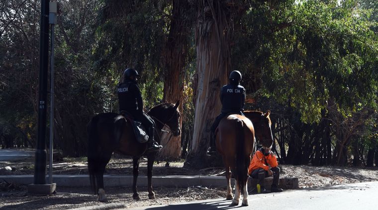 El hecho ocurrió en el Parque San Martín Foto: ALF PONCE MERCADO / MDZ