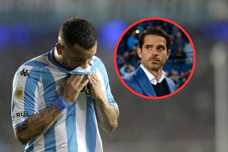 Cardona no fue citado por Gago para el próximo partido de Racing: el motivo.