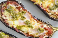 sin harina: berenjenas a la napolitana una delicia de pizza ¡sin masa!