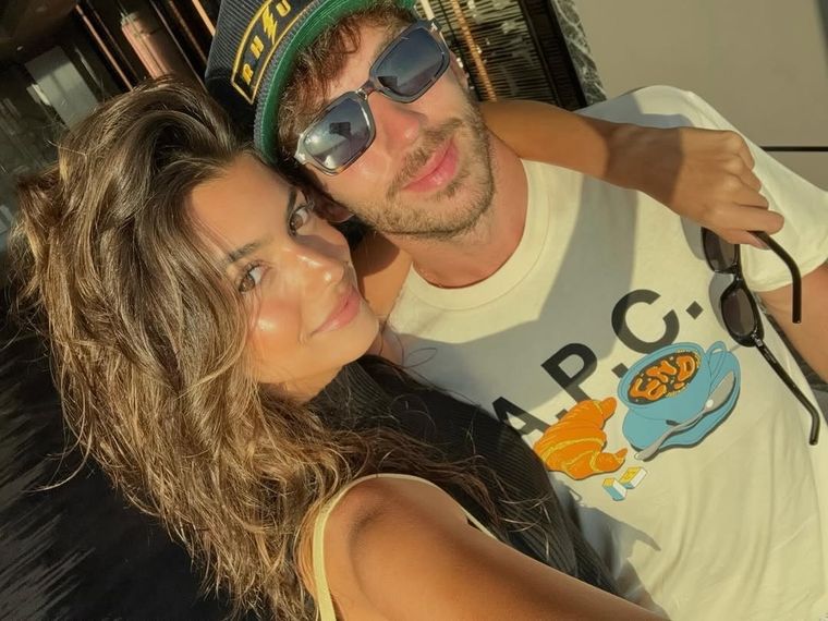 Pierre Gasly y Francisca Cerqueira Gomes. Pierre Gasly y Francisca Cerqueira Gomes.