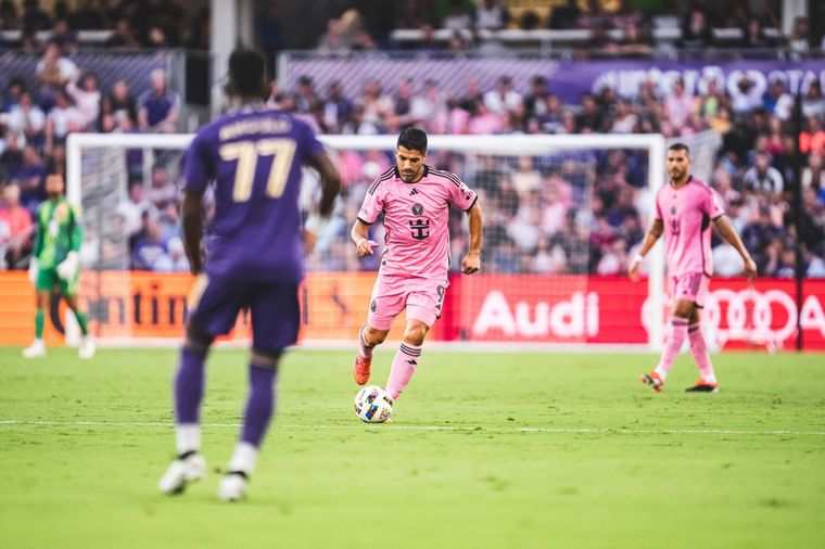 Suárez, la principal figura del Inter Miami tras la ausencia de Messi. Foto: @InterMiamiCF