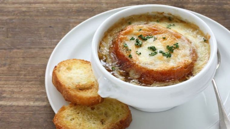 Sopa de cebolla francesa Foto: /cocina-casera.com