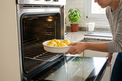 MDZol | horno, cascaras de limon