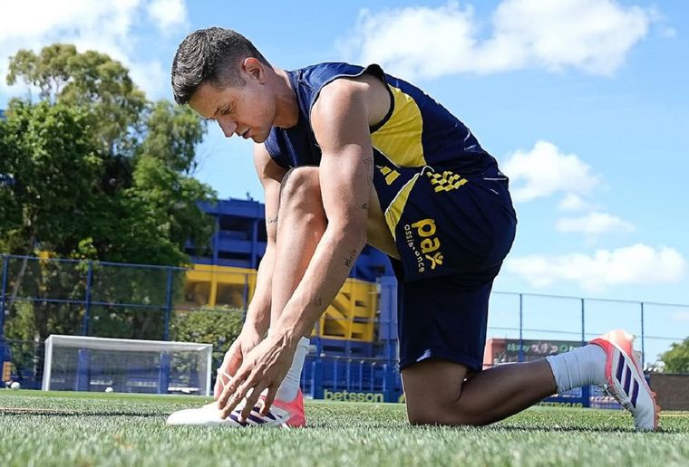 Ander Herrera transita la etapa final de su contrato y su futuro en Boca aún no está definido.