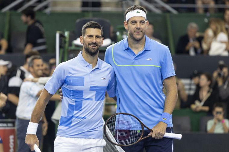 Del Potro tuvo su adiós del tenis. Foto: NA