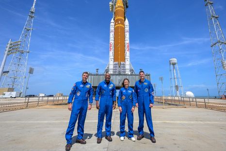 La misión Artemis II de la Nasa tiene todo dispuesto para volar. Foto Efe La misión Artemis II de la Nasa tiene todo dispuesto para volar. Foto Efe