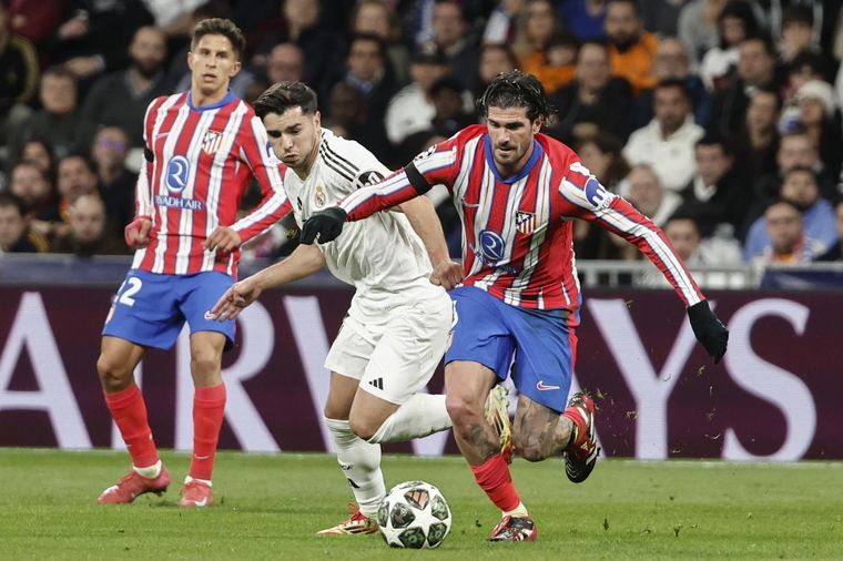 El Real Madrid ganó la ida ante Atlético en el Bernabéu. Foto: EFE