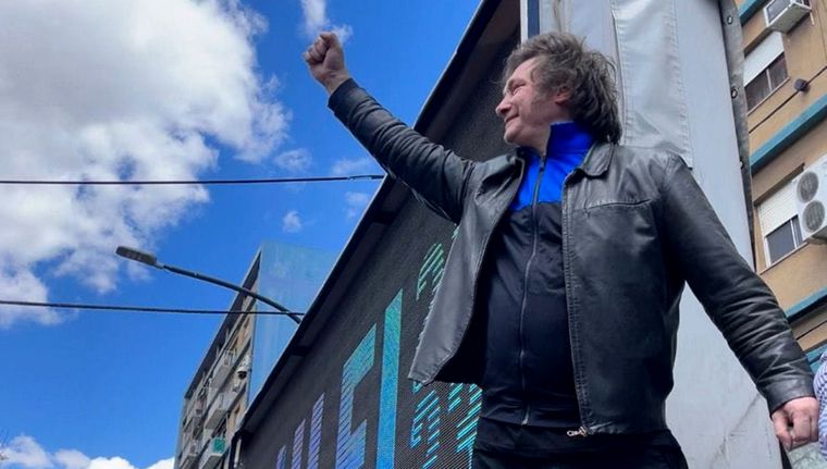 Milei estará en el centro mendocino. También se espera una marcha del Polo Obrero. Foto: Facebook Javier Milei