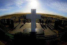 Cementerio de Darwin, Malvinas. Foto: DPA Cementerio de Darwin, Malvinas. Foto: DPA