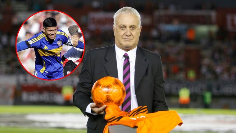 El Beto fue lapidario con el capitán de Boca. Foto: Archivo Mdz