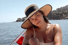 Camille Gottlieb disfrutó de un hermoso viaje en barco junto a su hermana.