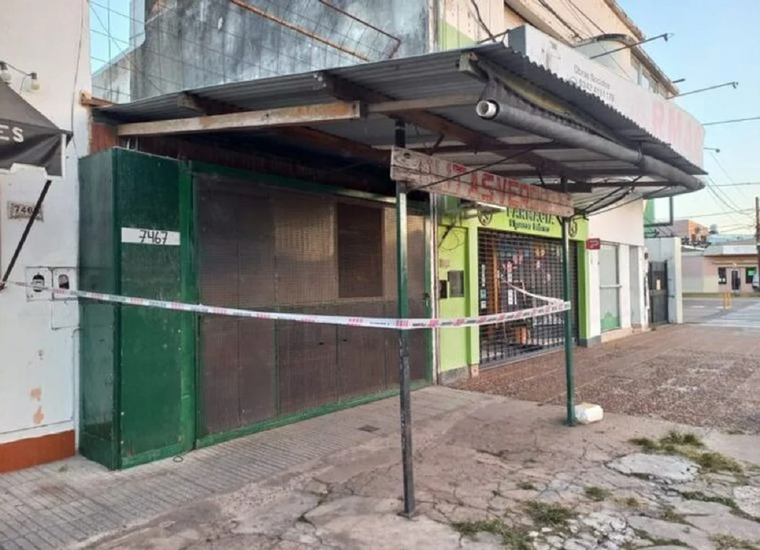 El lugar del hecho Foto: NA