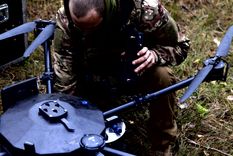 Los drones militares preocupan a Bélgica, país de la OTAN. Foto Efe