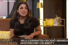 La joven abandonó la competencia y abrió su corazón. Créditos: Captura