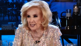 Mirtha Legrand comenzó nueva temporada de su programa. Foto: captura de video eltrece. Mirtha Legrand comenzó nueva temporada de su programa. Foto: captura de video eltrece.