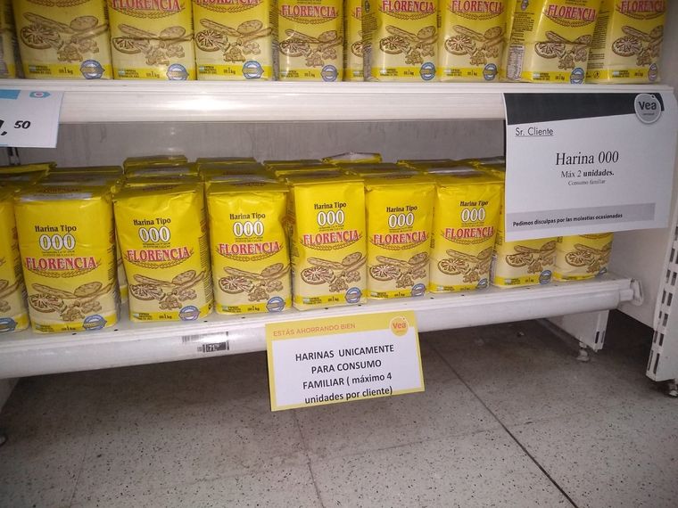 Sigue el límite para comprar harina más económica en los supermercados