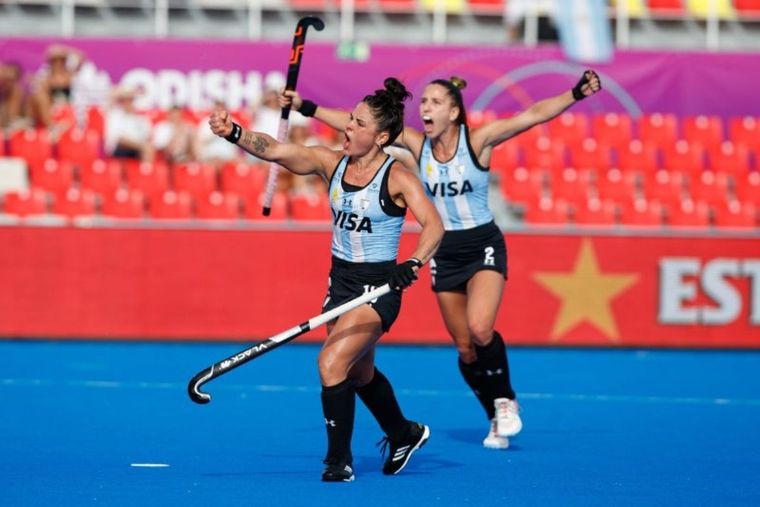 Las Leonas vencieron por 4 a 1 a España por la segunda fecha del grupo C del Mundial 2023.