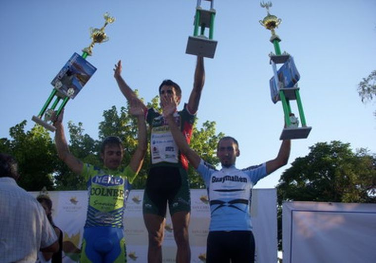 Este es el podio de la etapa inaugural. Foto: MDZ