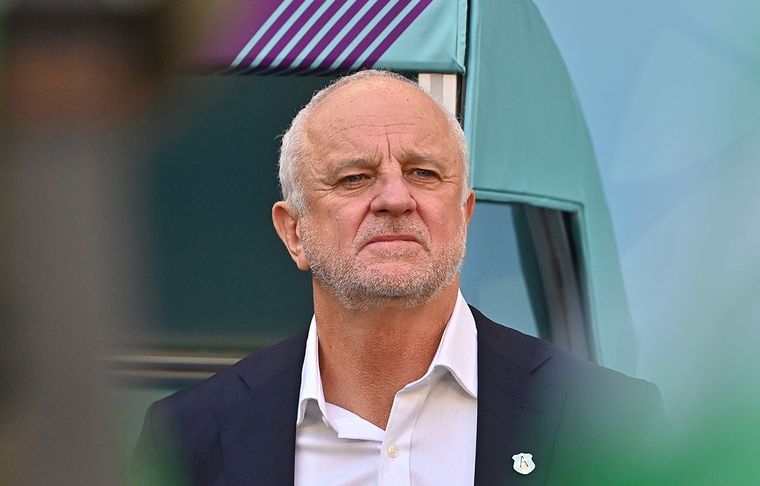 Graham Arnold El entrenador de Australia desafió a Argentina. Foto: EFE