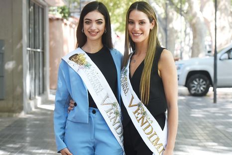 Sofía Perfumo y Alejandrina Funes, virreina y reina de la Vendimia 2025.