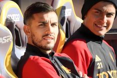 Paredes dejó su mensaje de apoyo para Dybala. Foto: Instagram @leoparedes20