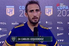 la lapidaria frase de izquierdoz sobre el arbitraje de tello en independiente-boca: ?el arbitro muy??