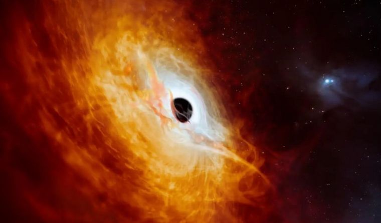Los agujeros negros, fuentes de misterio y fascinación. Foto: Efe.