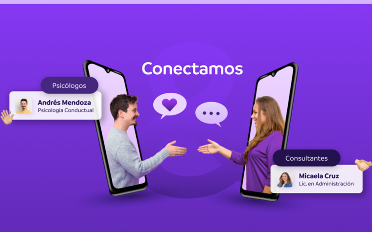 Menta es una plataforma que vincula consultantes y profesionales de la salud mental. Foto: Menta