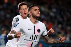 Mauro Icardi celebra su gol. Foto: @PSG_espanol