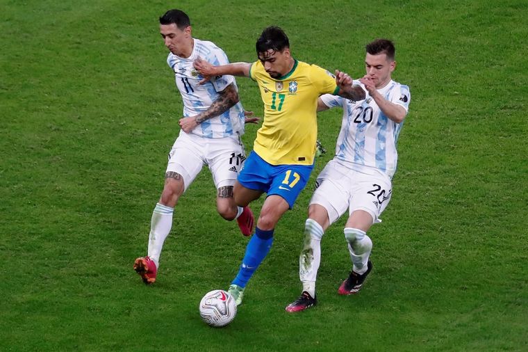 Giovani Lo Celso, uno de los apuntados por el Gobierno de Brasil Foto: Copa América