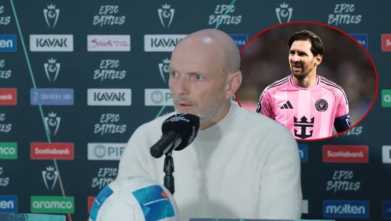 Jesper Sørensen elogió a Messi pero lanzó una frase filosa tras la histórica clasificación de Vancouver a su primera final de Concachampions. Foto: captura de TV e Inter Miami FC