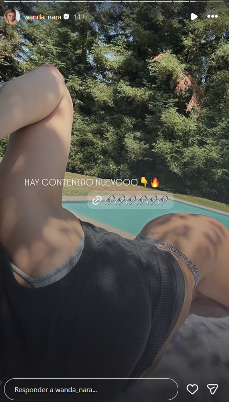 Wanda Nara sigue disfrutando del verano. Wanda Nara sigue disfrutando del verano.