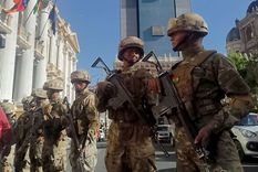 El Gobierno de Bolivia desplegará sus militares ante las protestas sociales. Foto Efe&nbsp;