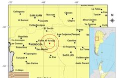 se registro un leve temblor con epicentro en lavalle