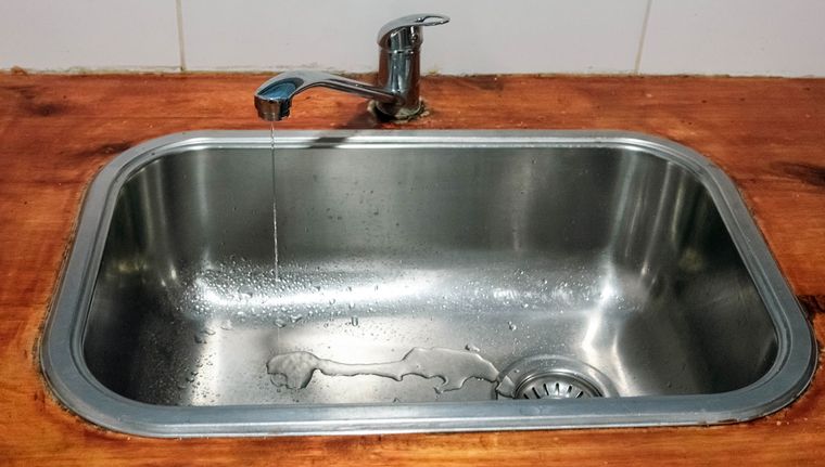 Una zona de Guaymallén se quedó sin agua esta tarde. Foto: Santiago Tagua/MDZ