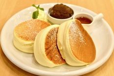 Probá hacer los panqueques soufflé japoneses.