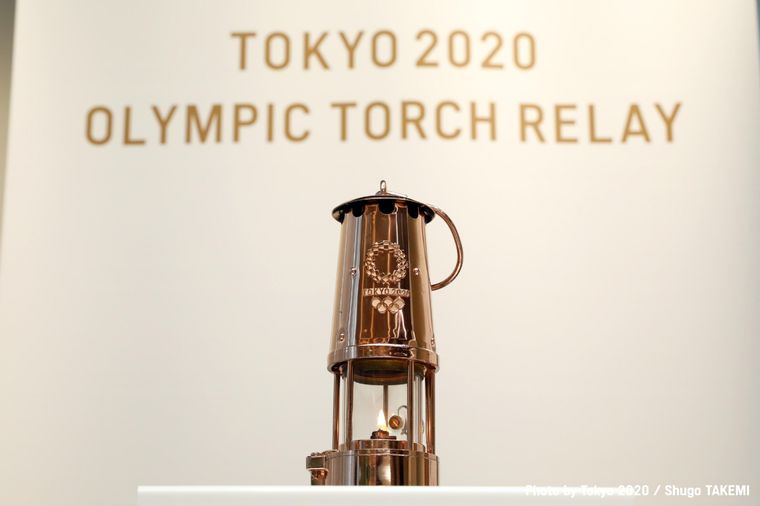 llama olimpica Foto: @Tokyo2020es