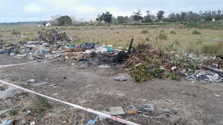 El cadáver fue encontrado en un predio ubicado en la intersección de las calles García Lorca y Rufino Inda de Mar del Plata.&nbsp;