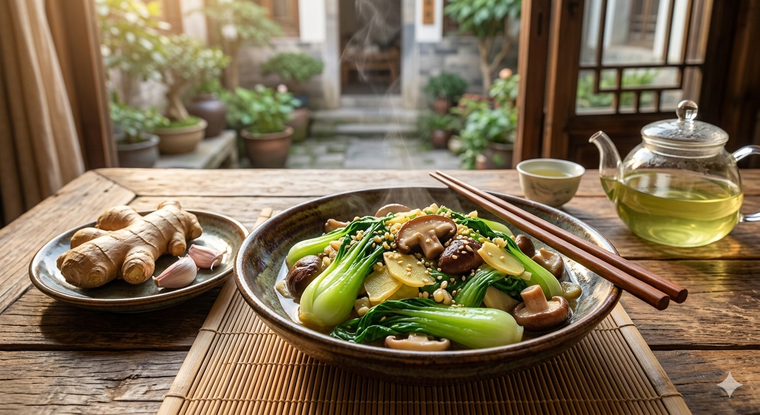 En China tienen recetas saludables. Fuente: IA Gemini. En China tienen recetas saludables. Fuente: IA Gemini.