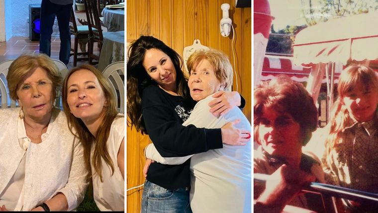 La comunicadora, en duelo.